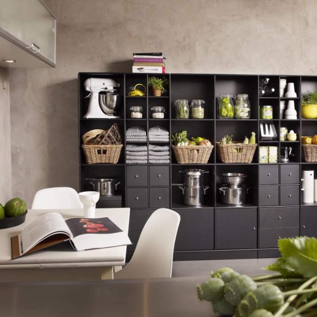 Quadrant reoler opbevaring køkken kontor stue